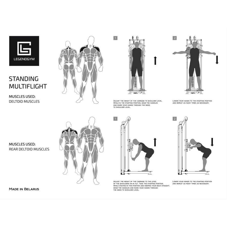 LegendGym - Standing multiflight VB 310