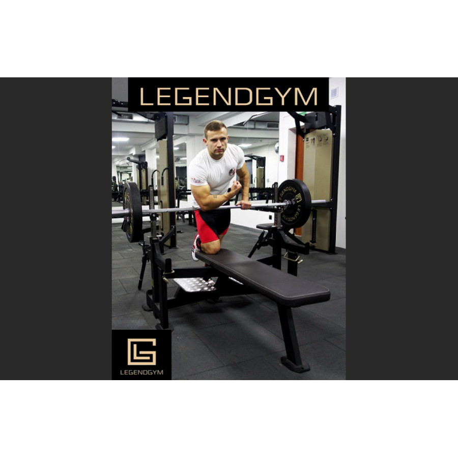 LegendGym - Flat bench for powerlifting VB 201