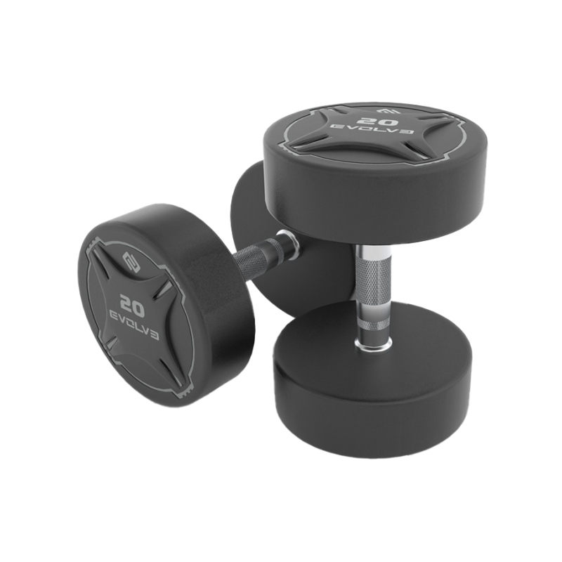Evolve TPU Urethane Dumbbell Set - 2x37,5 - 60 kg