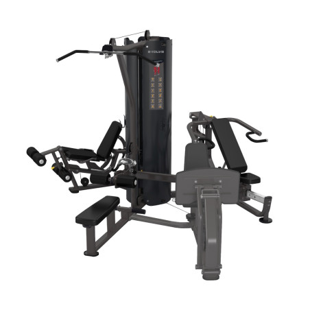 Evolve Selectorized Econ Series - 3 Stations Multi Gym + Leg Press, EC-350