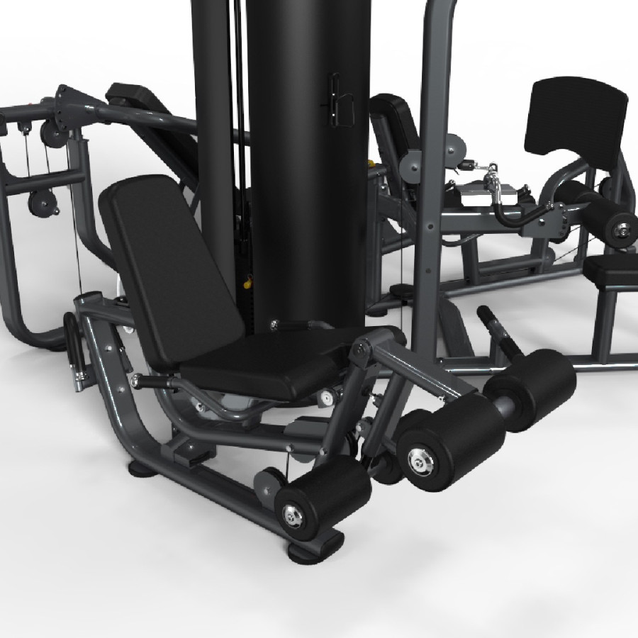 Evolve Selectorized Econ Series - 3 Stations Multi Gym + Leg Press, EC-350
