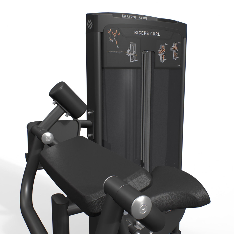 Evolve Ultra Series Selectorized Biceps Curl