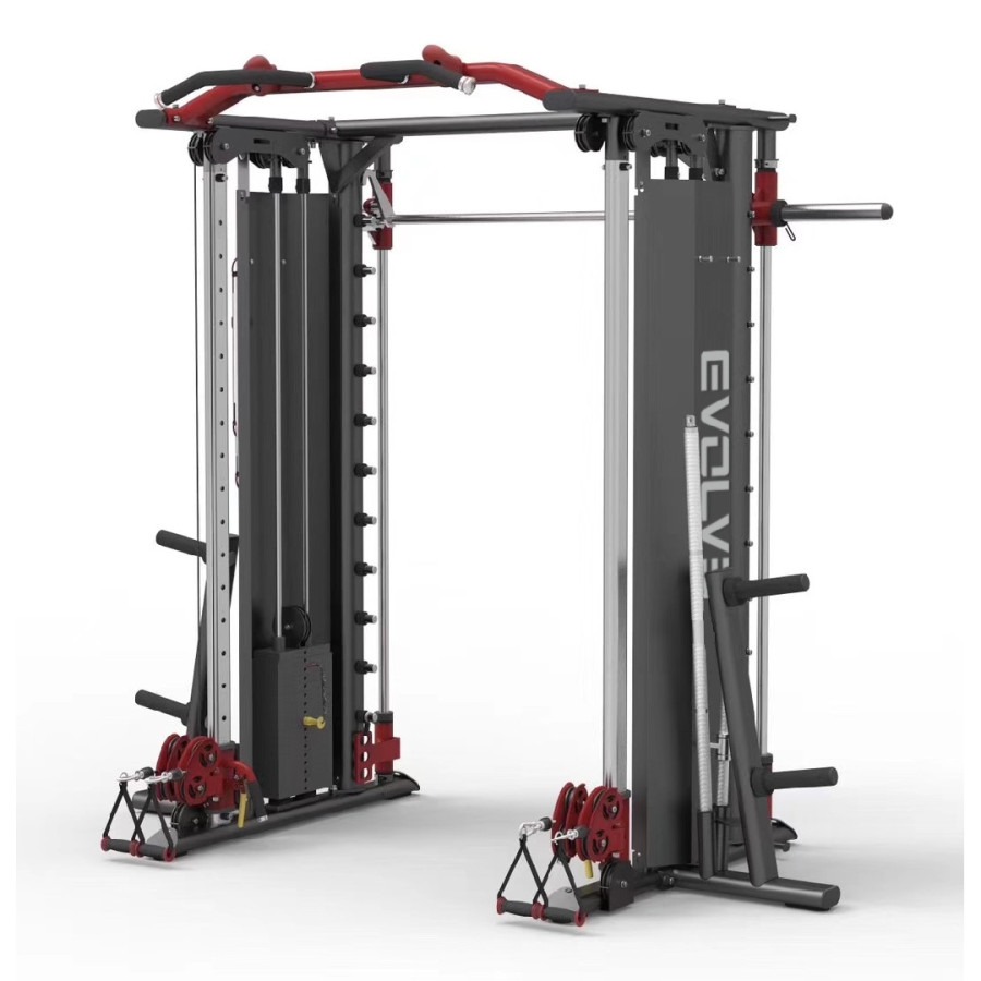 Evolve Prime Series Multi Smith Machine With Cable Cross, PR-950 Evolve Prime Series Multi Smith Machine With Cable Cross, PR-950