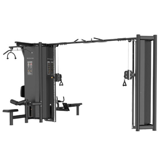 Evolve Ultra Series Series Selectorized 5 Stack Multigym