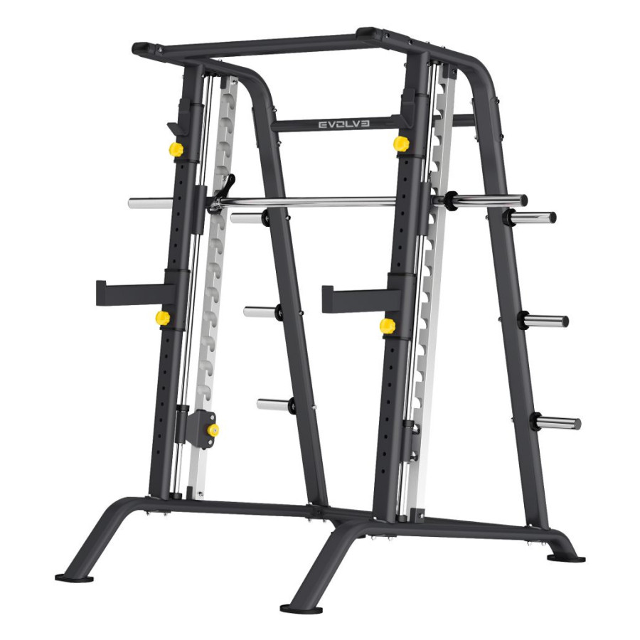 Evolve Econ Series Plate Loaded Squat Rack & Smith Machine, EC-001