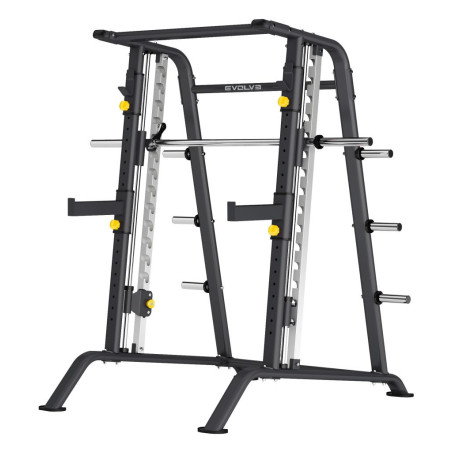 Evolve Econ Series Plate Loaded Squat Rack & Smith Machine, EC-001