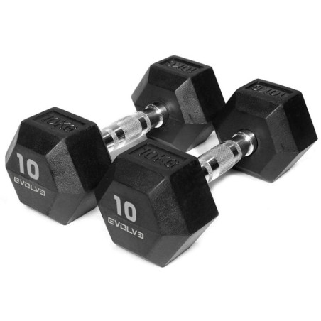 Evolve Hexagon Dumbbells TPU 1-60 kg