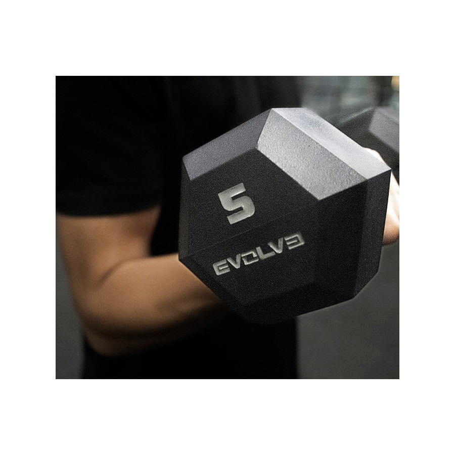 Evolve Hexagon Dumbbells TPU 1-60 kg