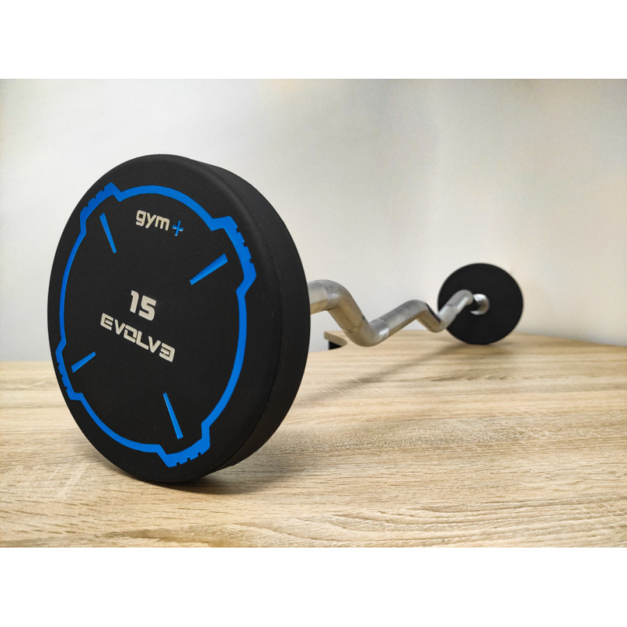Evolve CPU Urethane Curl Fixed Barbell