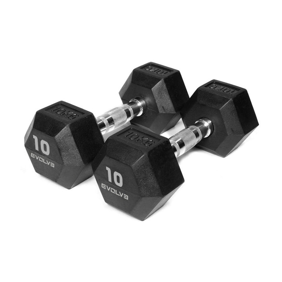 Evolve Hexagon Dumbbells Set 1-10kg