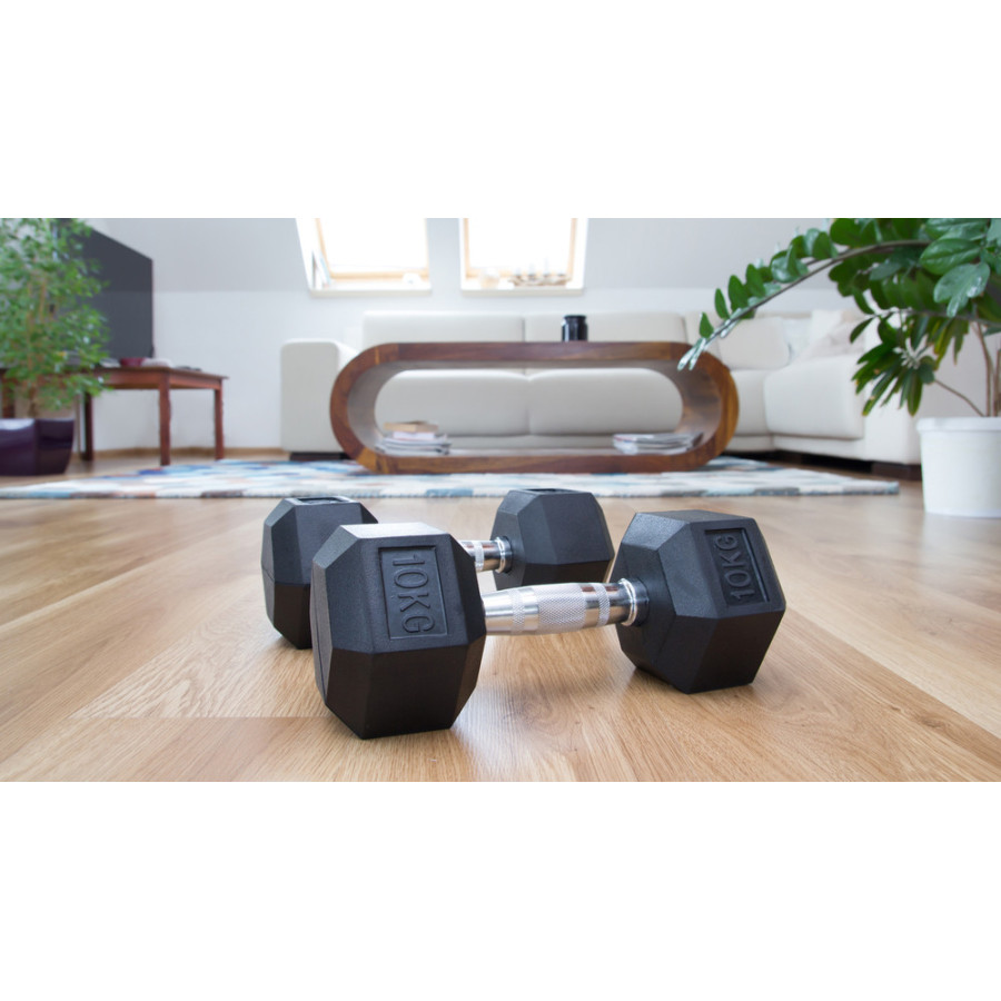 Evolve Hexagon Dumbbells Set 12-35kg