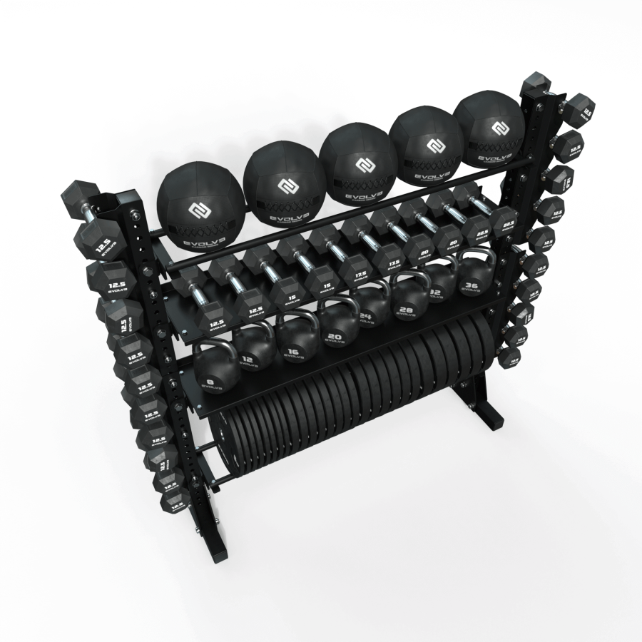 Evolve Storage System + Vertical Dumbbells Storage V1