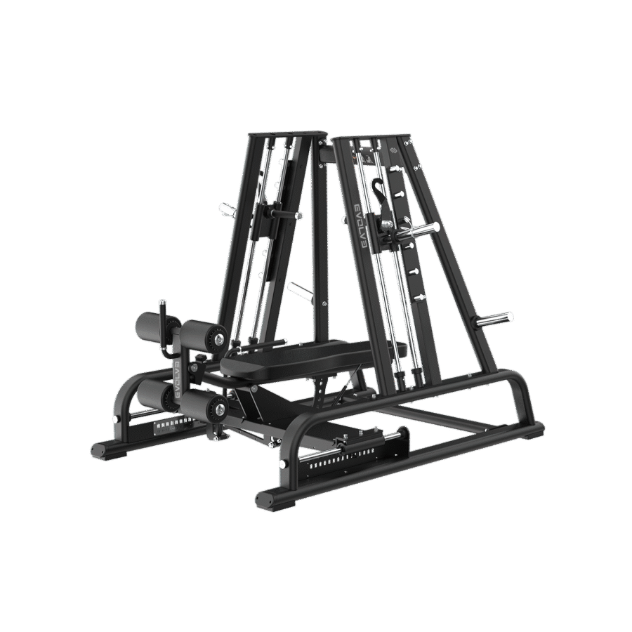 Evolve Ultra Series Plate-Loaded Smith Flat & Decline Chest Press