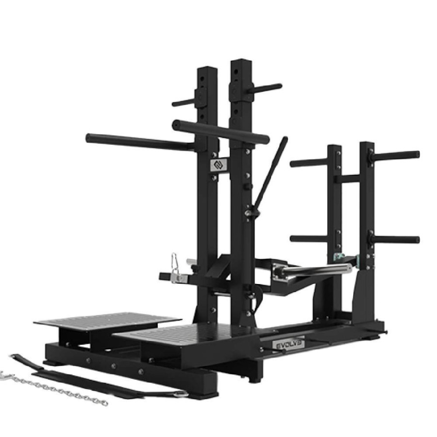 Evolve Prime Series Plate Loaded Belt Squat Machine, PR-005