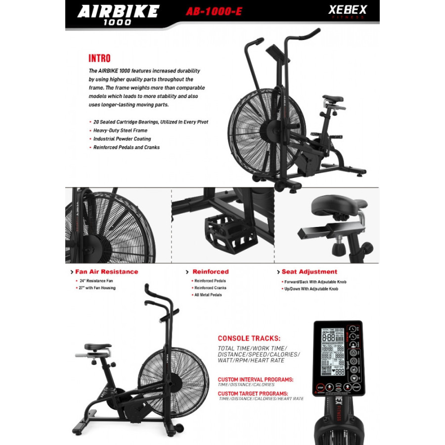 XEBEX - Air Bike 1000E