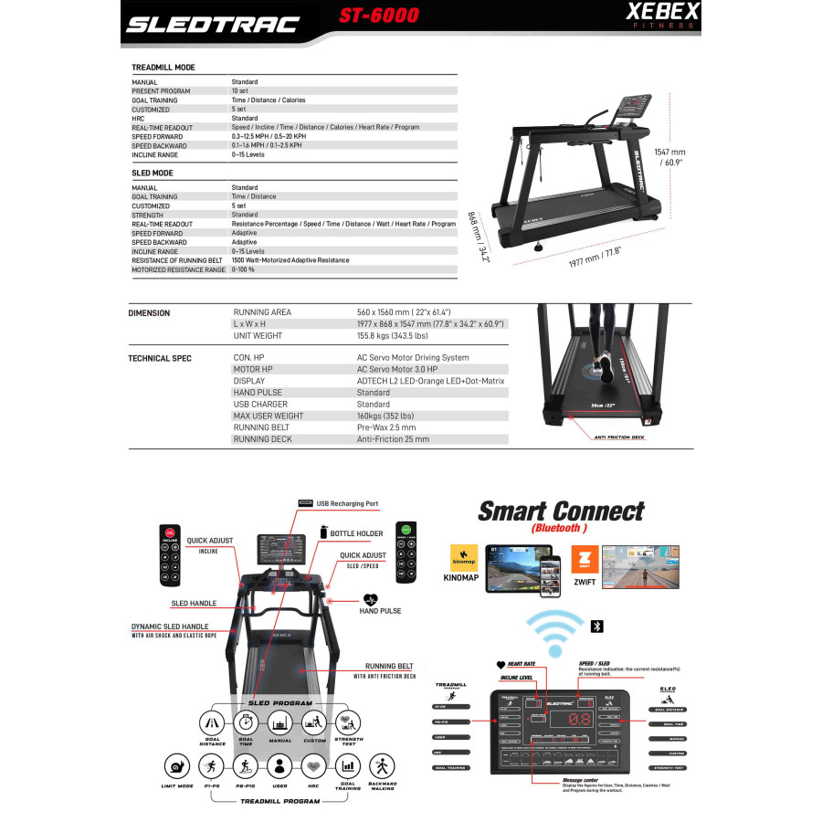 XEBEX - SLEDTRAC 6000