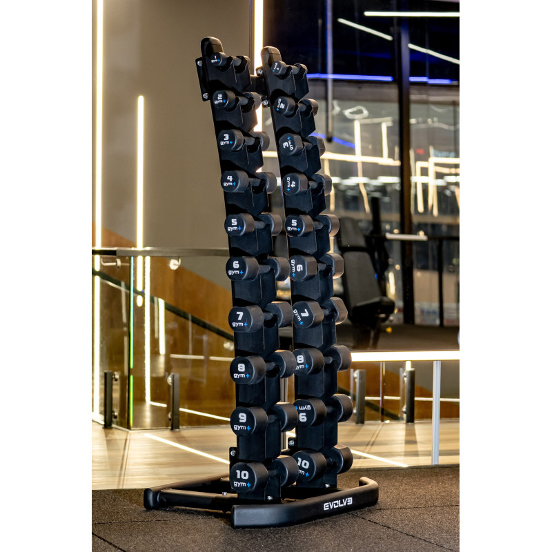 Evolve CPU Urethane Dumbbells Set 1-10 kg