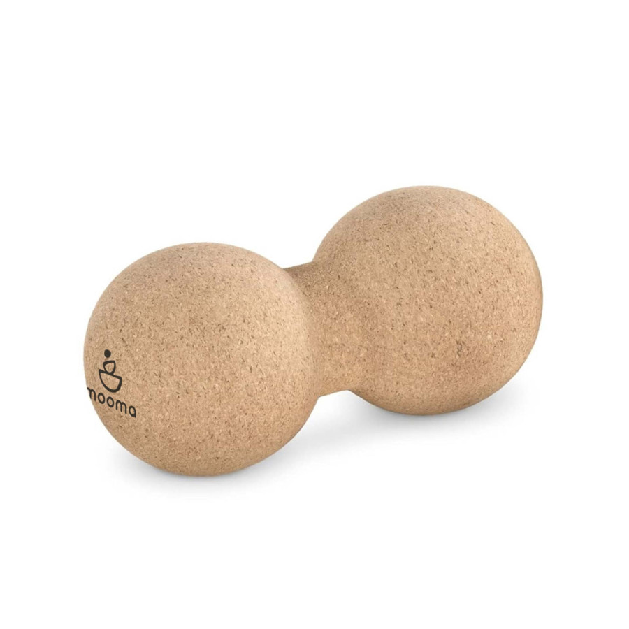 Mooma - DOUBLE CORK YOGA BALL Ø 6.5 cm x 14 cm