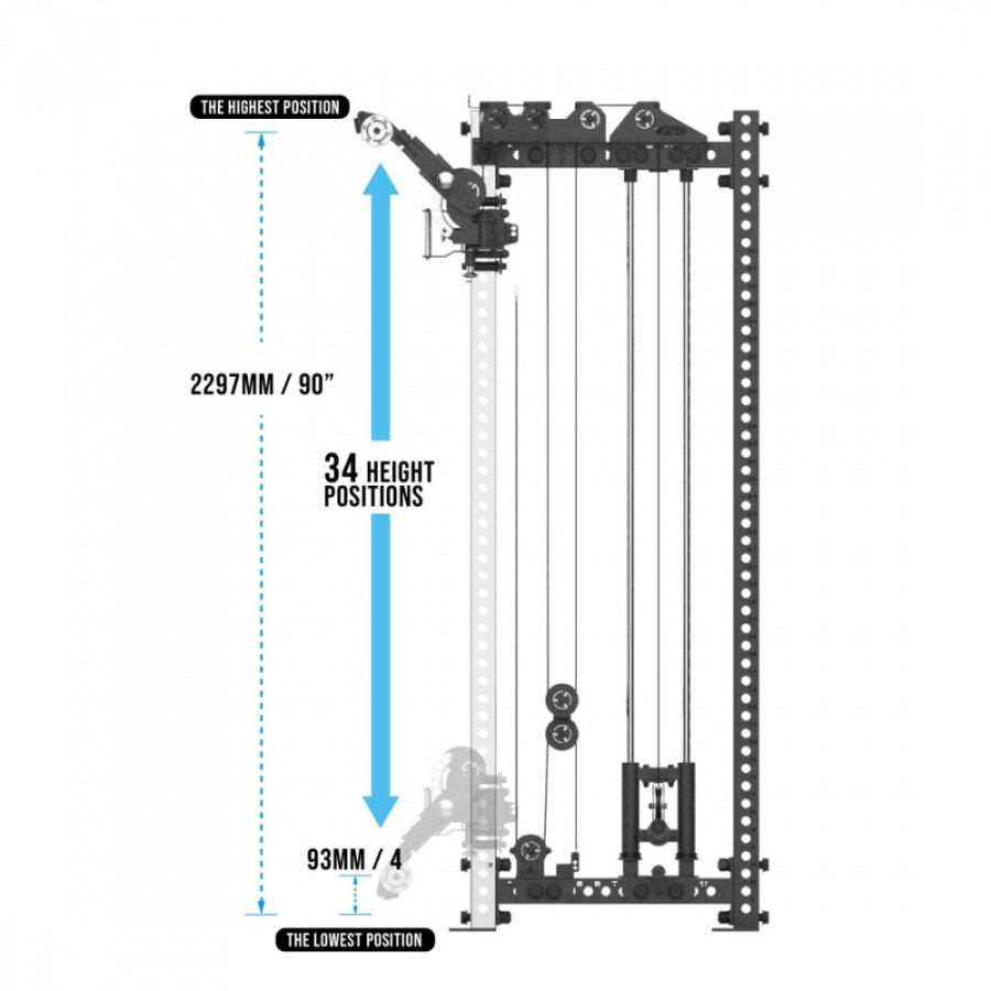 GETRXD - Phoenix Plate Loaded Cable Tower