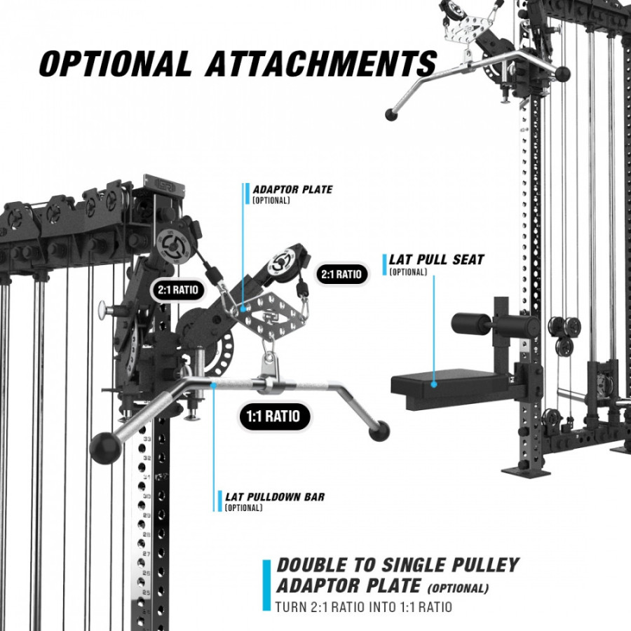 GETRXD - Phoenix Plate Loaded Cable Tower