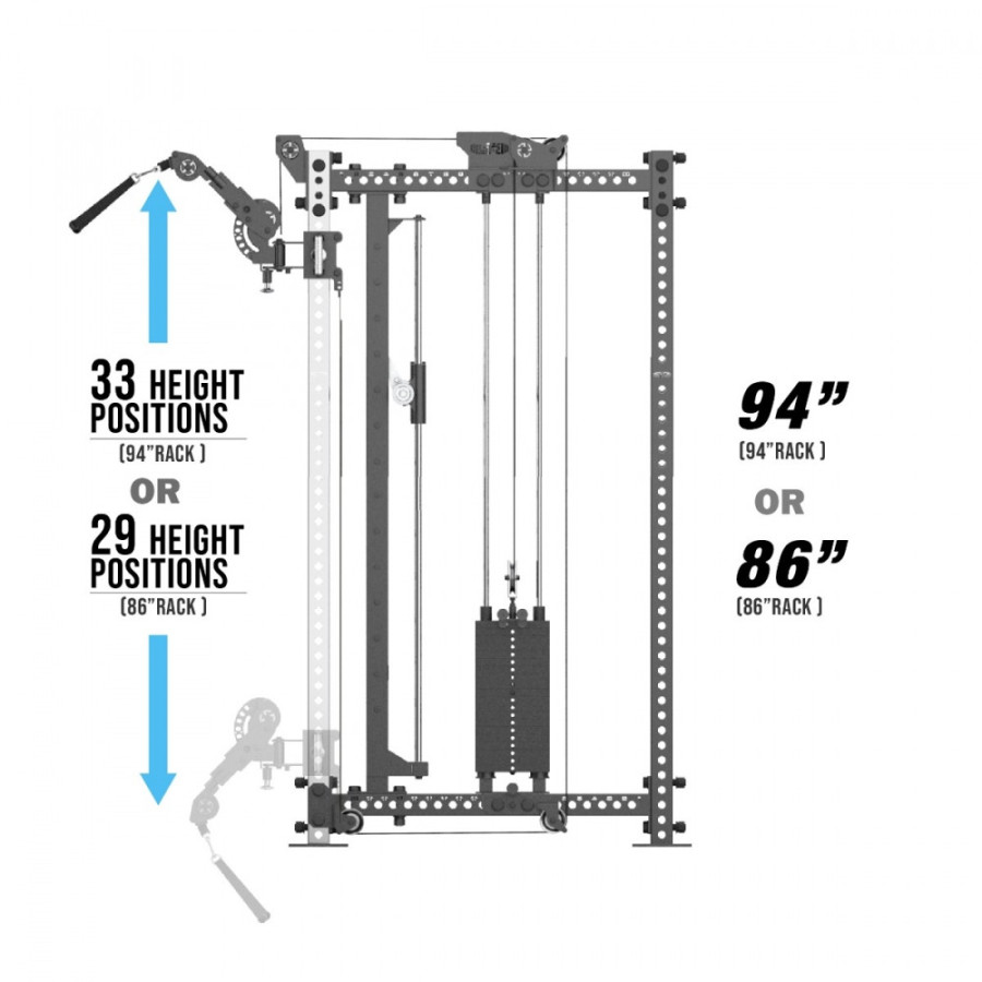 GETRXD - RX3 Tornado Smith Machine Rack