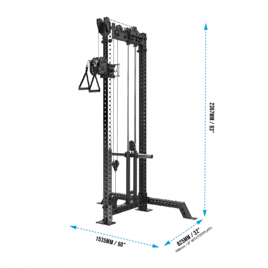 GETRXD - RX3 3000 Plate Loaded Cable Tower