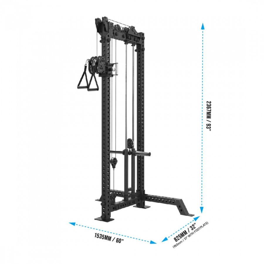 GETRXD - RX3 3000 Plate Loaded Cable Tower
