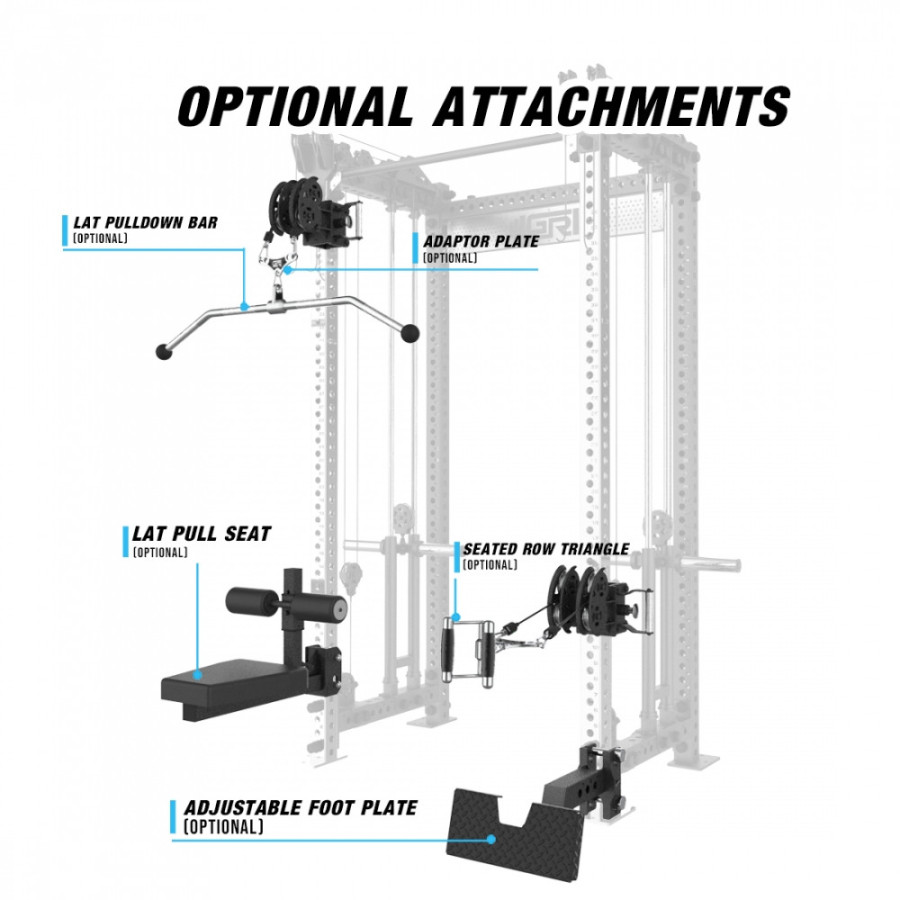 GETRXD - RX3 3000 Plate Loaded Rack