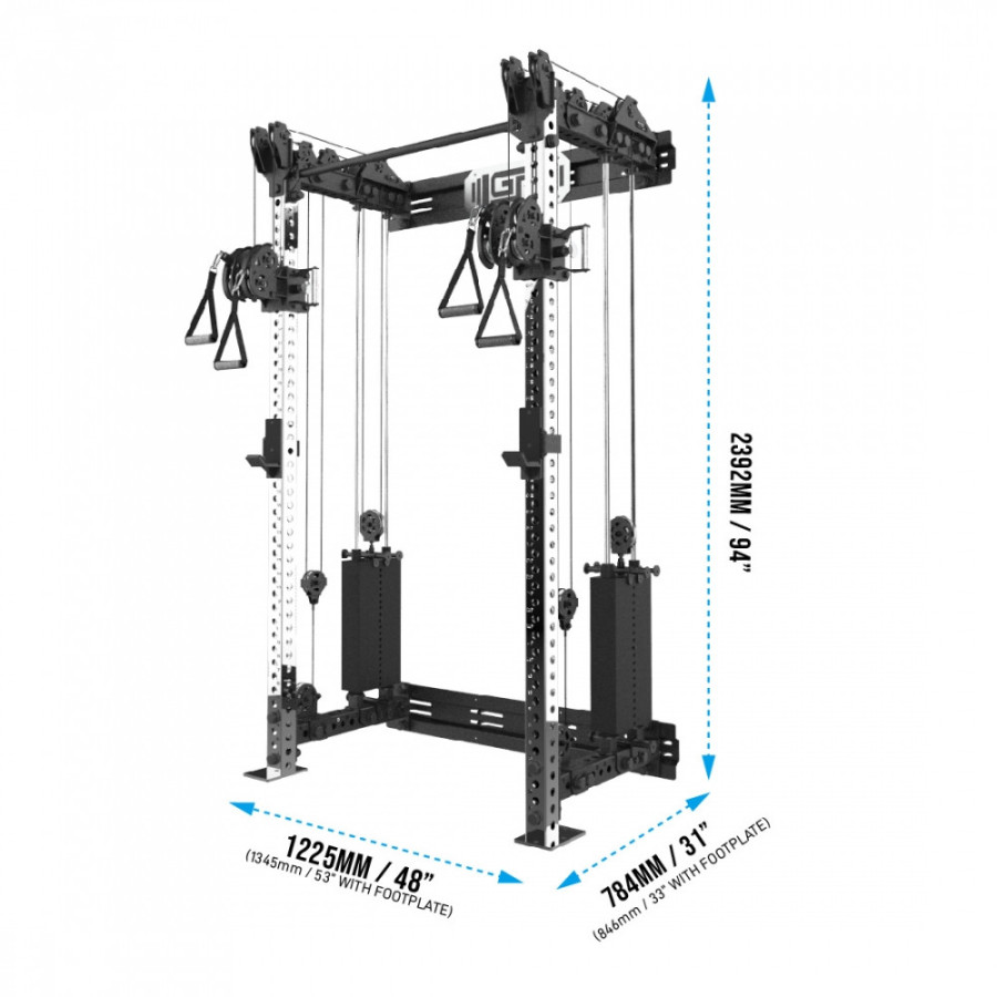 GETRXD - RX3 3000 Wall-Mounted Rack