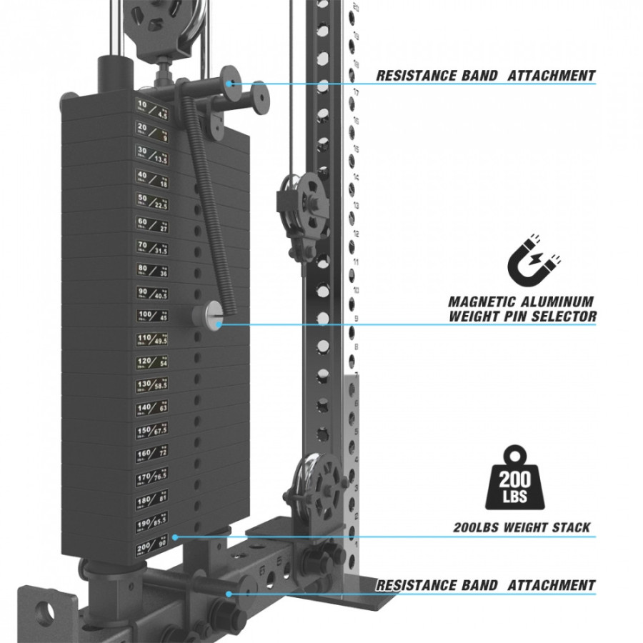 GETRXD - RX3 3000 Wall-Mounted Rack