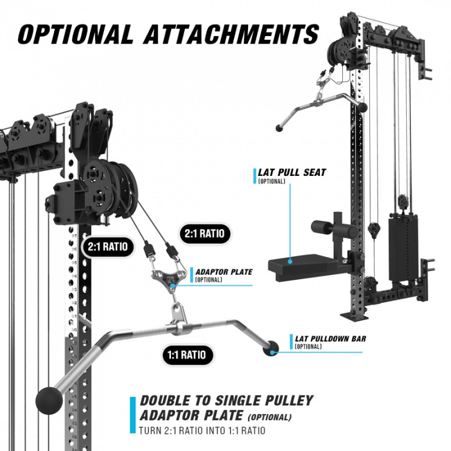 GETRXD - RX3 3000 Wall-Mounted Rack