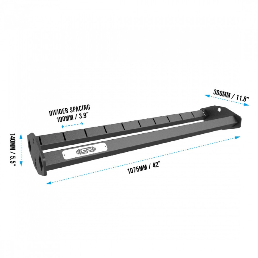 GETRXD - RX3 42" Plate and Ball Shelf