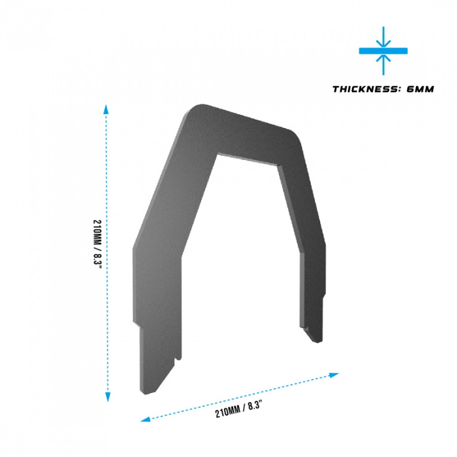 GETRXD - RX3 Divider for Plate and Ball Shelf (set)