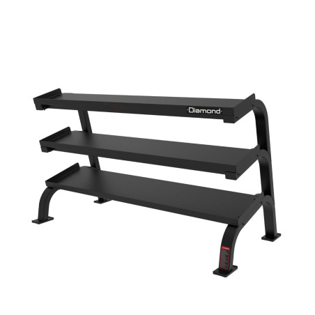 Diamond Fitness - 3-SHELF DUMBBELL RACK