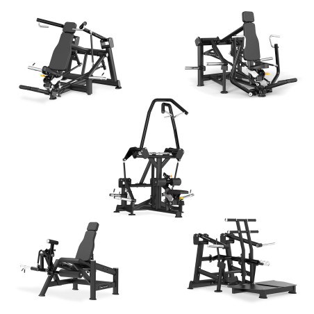 Diamond Fitness - S700 SET 5 MACCHINE BLACK