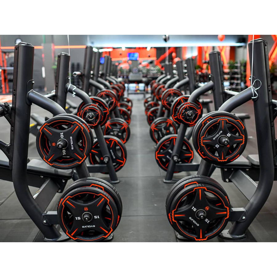 Evolve TPU Urethane Weight Plates 1.25-25 kg