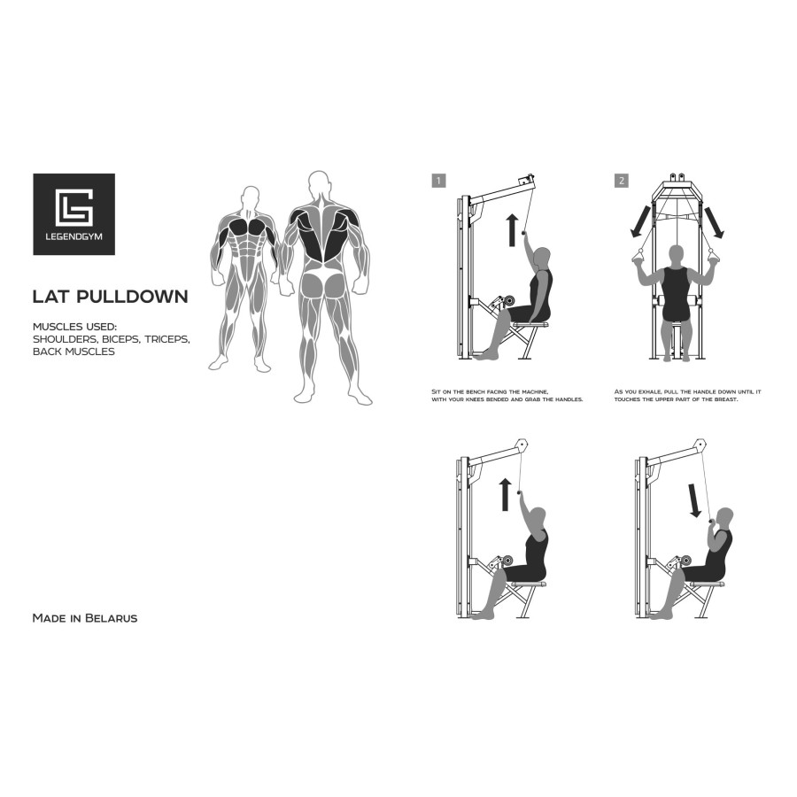 LegendGym - Lat pulldown VB 301-01